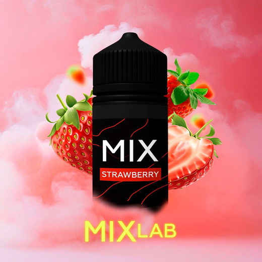 Солевая жидкость MIX Strawberry (Клубника) 30 мл 50 мг