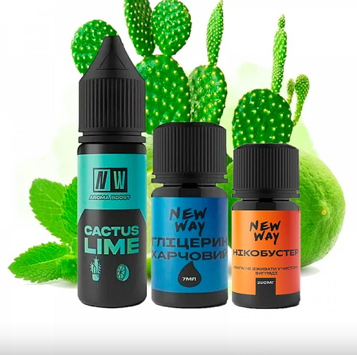 Набір New Way 15 мл 30 мг Cactus Lime (Кактус Лайм)