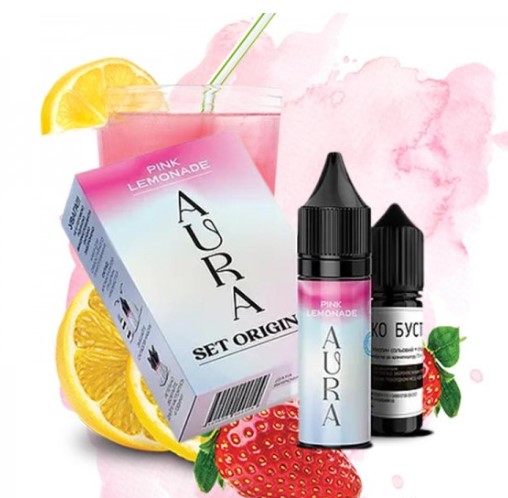 Набор Aura Original Pink Lemonade (Розовый лимонад) 15 мл 50 мг