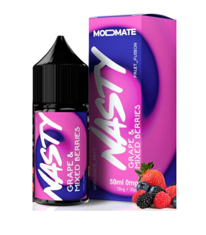 Набір Nasty Liq 30 мл 50 мг Mixed Berries Grape (Ягоди Виноград)