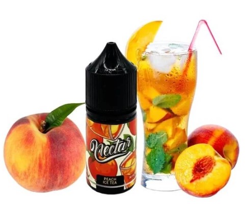 Жидкость Nectar 30 мл 50 мг Peach Ice Tea (Персик Холодный чай)