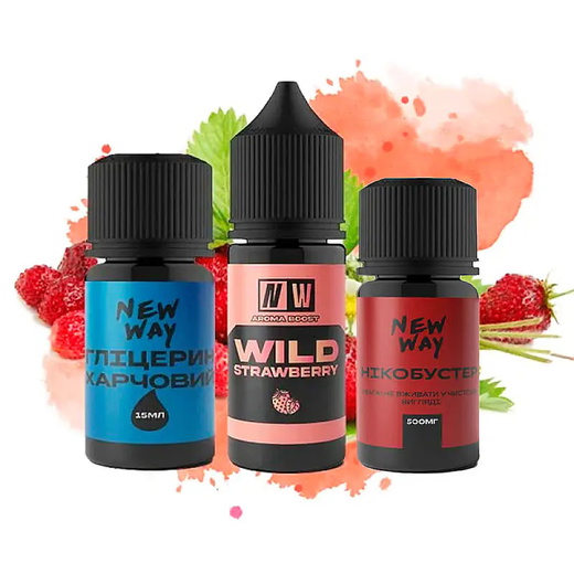 Набір New Way Wild Strawberry (Суниця) 30 мл 65 мг