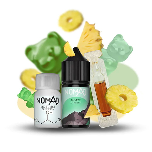 Набор Nomad Gummy Grizzly (Ананасовые мармеладные мишки) 30 мл 30 мг