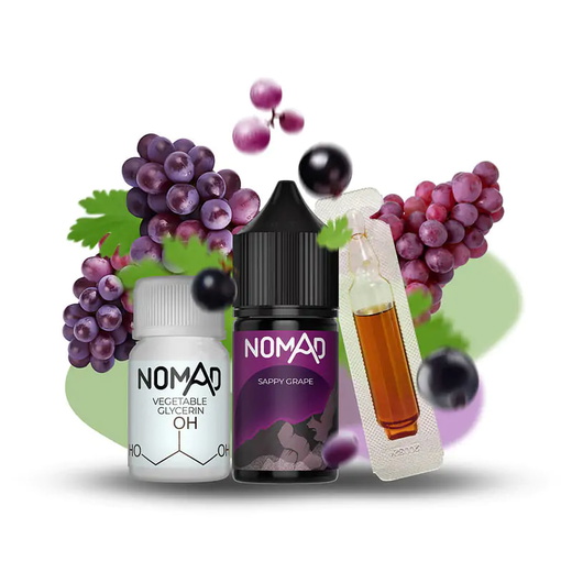 Набор Nomad Sappy Grape (Смородина Виноград) 30 мл 30 мг