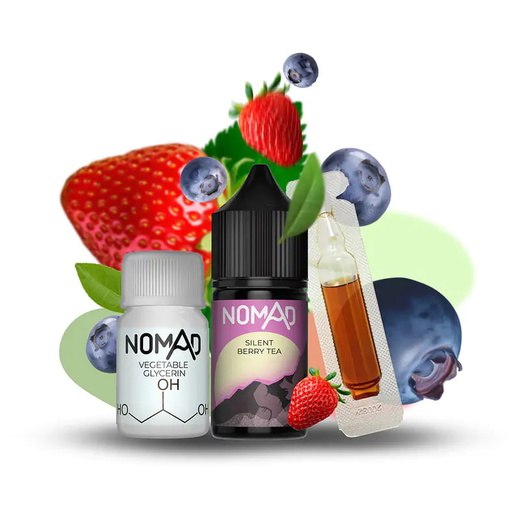 Набор Nomad Silent Berry Tea (Ягодный чай) 30 мл 30 мг