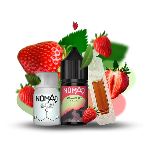 Набор Nomad Strawberry Fields (Сочная клубника) 30 мл 50 мг