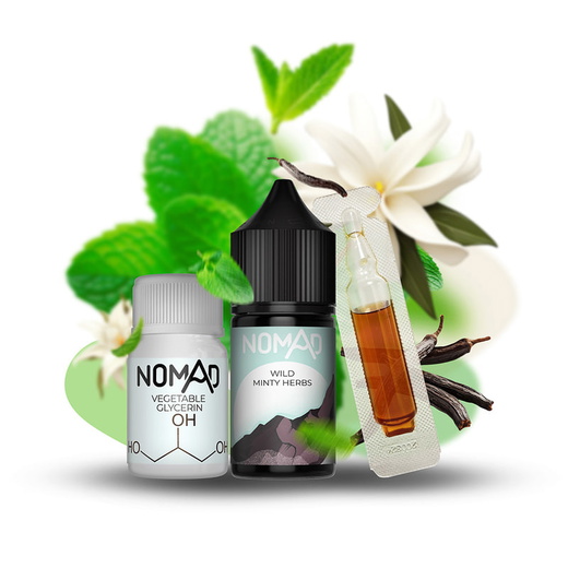 Набор Nomad Wild Minty Herbs (Дикие травы Мята) 30 мл 50 мг