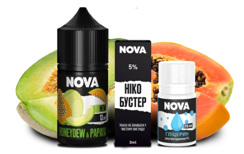 Набір Nova Honeydew Papaya (Диня Папайя) 30 мл 50 мг