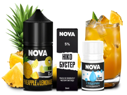 Набор Nova Pineapple Lemonde (Ананас Лимонад) 30 мл 50 мг