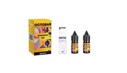 Набір Octobar Classic 10 мл Banana Ice (Банан Лід)