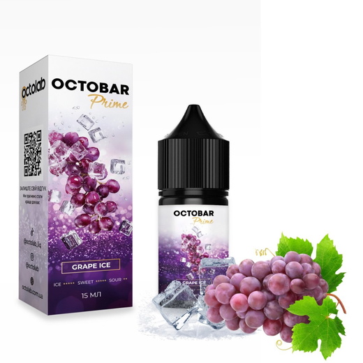 Набір Octobar Prime Grape Ice (Виноградний лід) 30 мл 50 мг