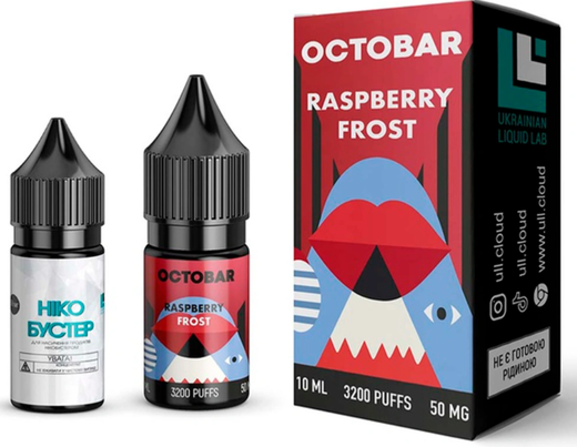 Набор Octobar NFT Raspberry Frost (Малина) 10 мл 50мг