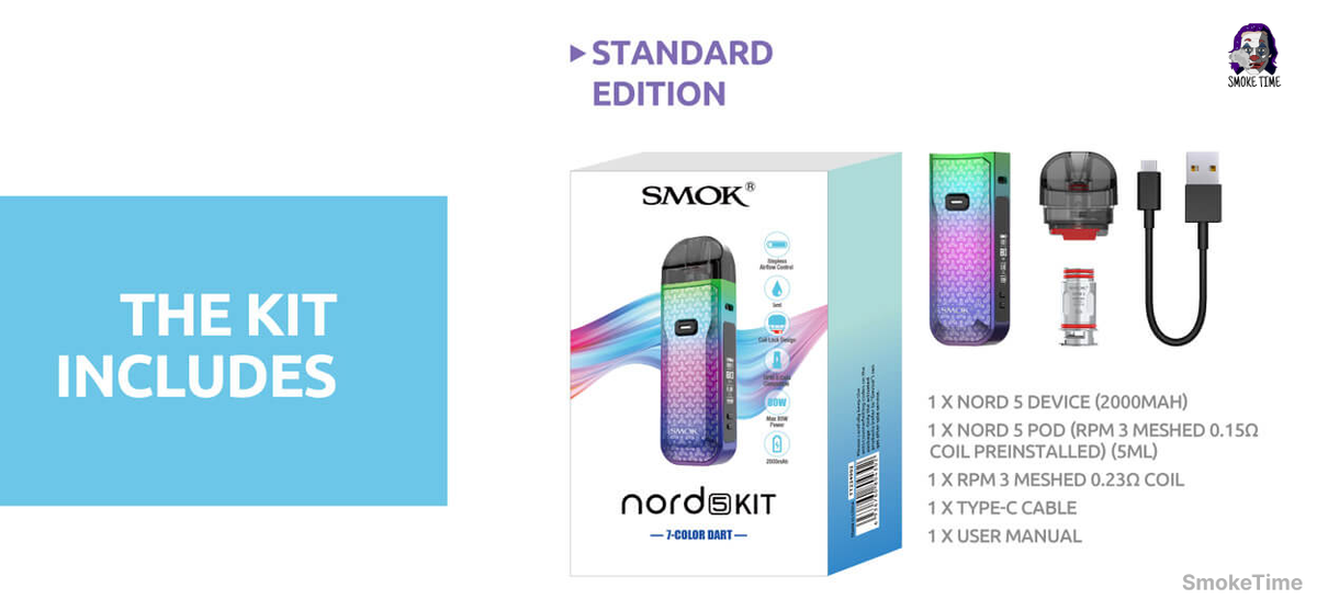 Комплект SMOK Nord 5