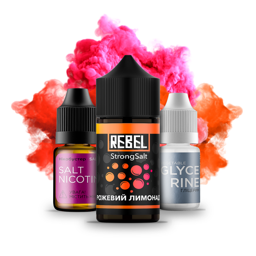 Набор Rebel StrongSalt Pink Lemonade (Розовый Лимонад) 30 мл 70 мг