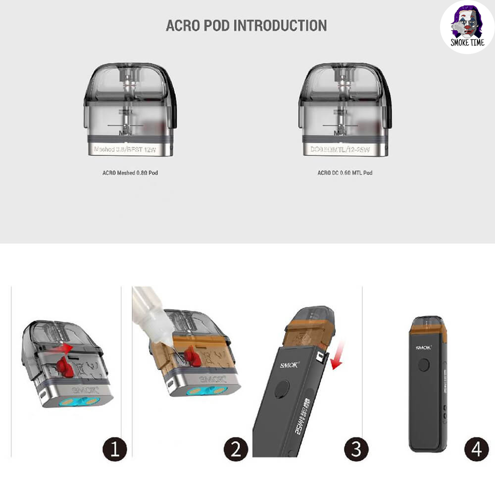 Картриджі для Pod-системи SMOK Acro