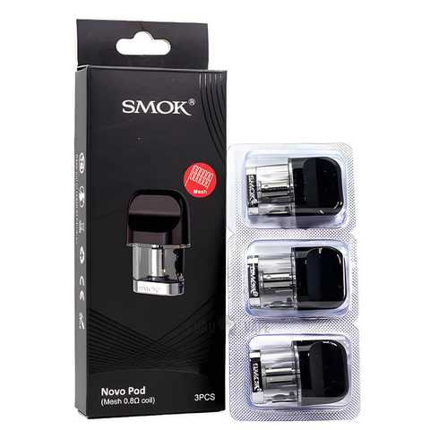 Картридж SMOK Novo 2 / Novo 3 / Novo 2s (0.9 Ом) Об'ємом 1.8 мл