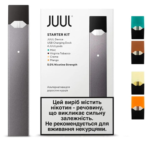 Стартовий набір Juul Starter Kit (4 Pods)