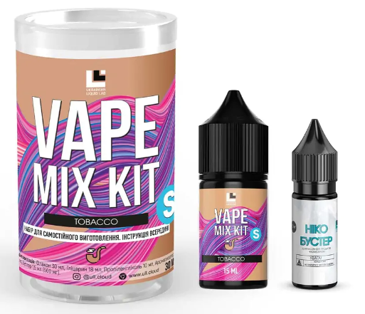 Набір Vape Mix Kit 30 мл Tobaco (Тютюн)