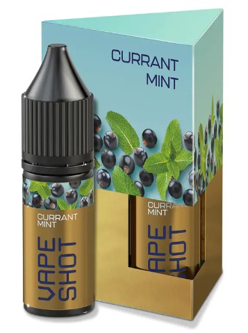 Набор Vape Shot Currant Mint (Мята смородина) 15 мл 50 мг