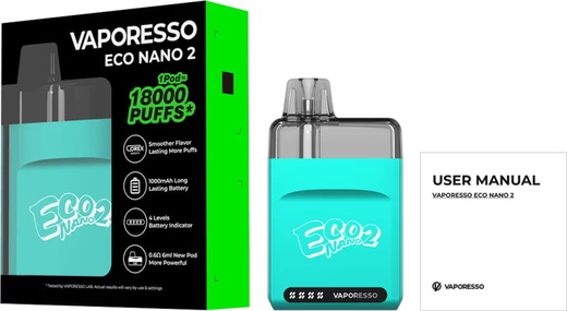 Pod-система Vaporesso Eco Nano 2 Blossom Pink (Рожевий)