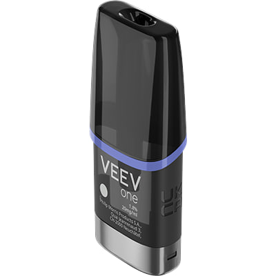 Картриджи VEEV one Blue Raspberry (Голубая Малина) 18 мг (1.8%)