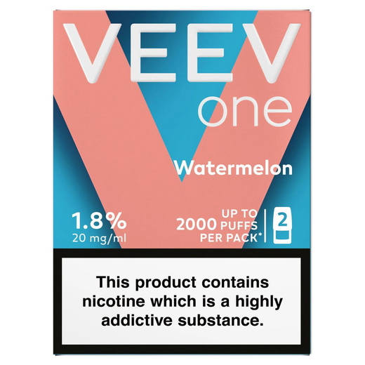 Картриджи VEEV one Watermelon (Арбуз) 18 мг (1.8%)