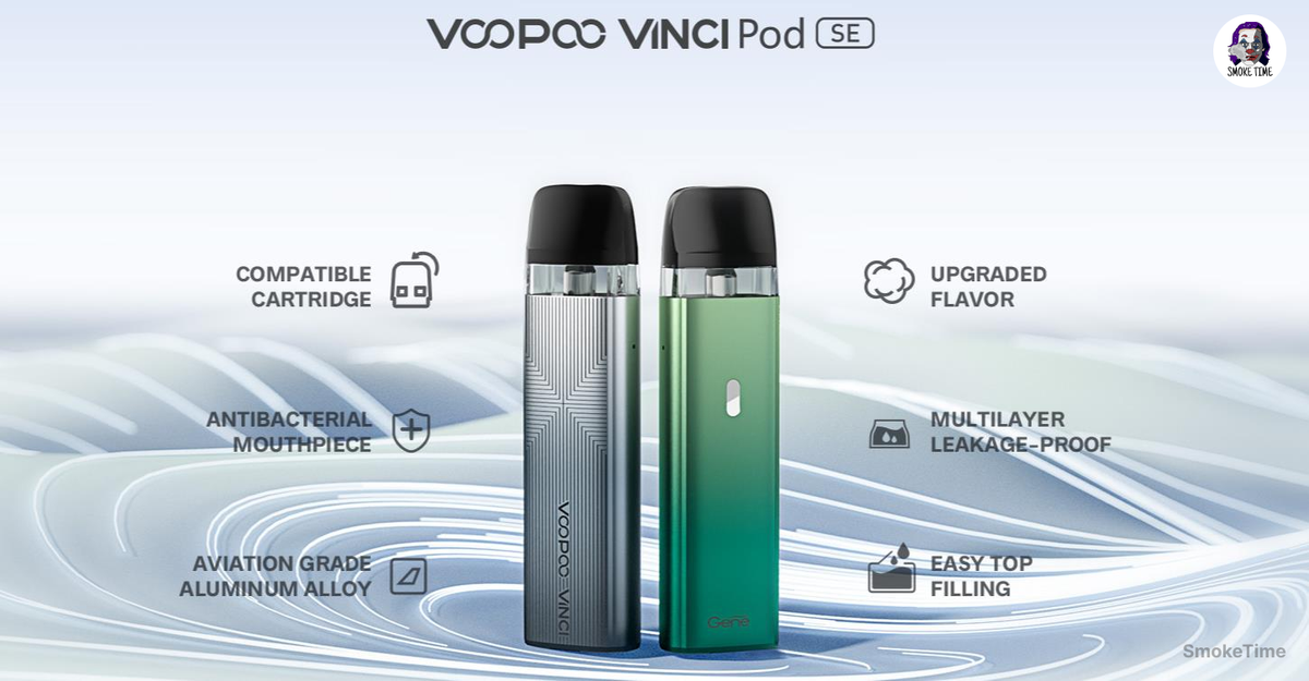Pod-система Voopoo Vinci SE Pod Kit Дизайн