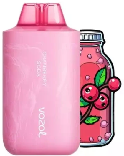 Одноразка Vozol Star 7000 Cranberry Soda (Журавлинна газована вода)