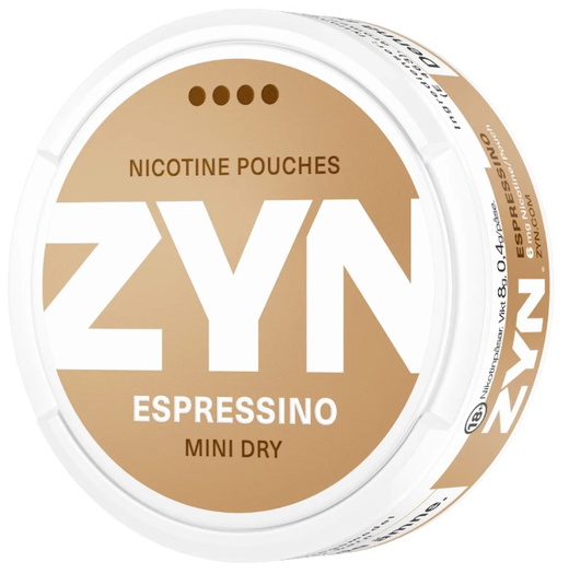 ZYN Mini Espressino Extra Strong 6mg (Кава Шоколад та Ваніль)