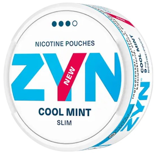 ZYN Slim Cool Mint Strong 9mg (Мощная мята)