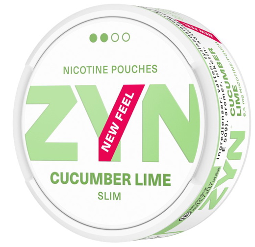 ZYN Slim Cucumber Lime 6mg (Огірок)