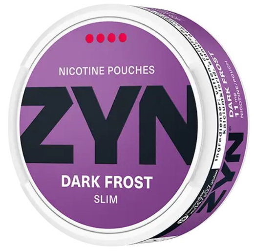 ZYN Slim Dark Frost Extra Strong 11mg (Ягоды)