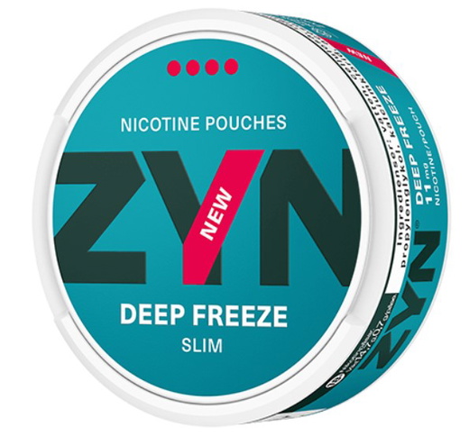 ZYN Slim Deep Freeze Extra Strong 11mg (Потужна м'ята)