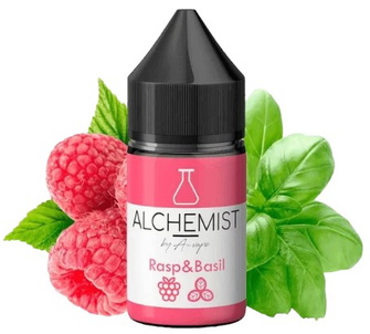 Солевая жидкость Alchemist Rasp&Basil (Малина Базилик) 30 мл 35 мг