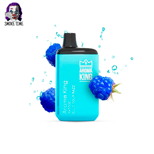 Одноразовий Pod Aroma King 5500 Blue Razz (Блакитна малина) 5%