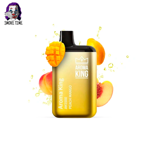 Одноразовий Pod Aroma King 5500 Peach Mango (Персик Манго) 5%