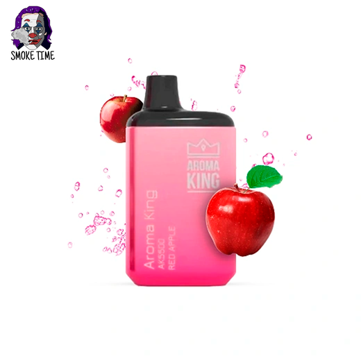 Одноразовий Pod Aroma King 5500 Red Apple Ice (Червоне яблуко лід) 5%