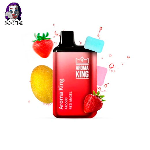 Одноразовий Pod Aroma King 5500 Strawberry Melon Chew (Полуниця Диня) 5%