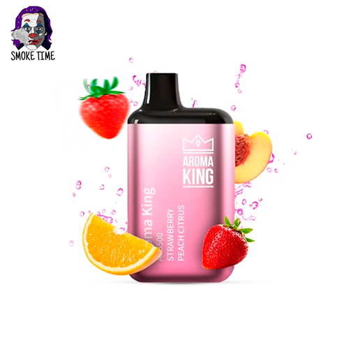 Одноразовый Pod Aroma King 5500 Strawberry Peach Citrus (Клубника Персик Цитрус) 5%