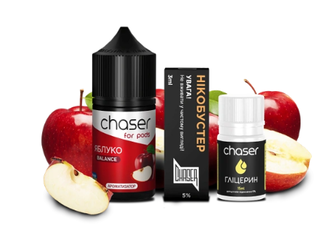 Набор Chaser For Pods Apple (Яблуко) 30мл