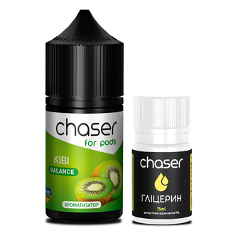 Набор Chaser For Pods без никотина Kiwi (Киви) 30мл