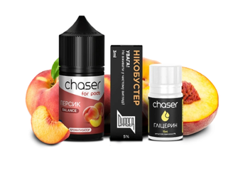 Набор Chaser For Pods Peach (Персик) 30мл