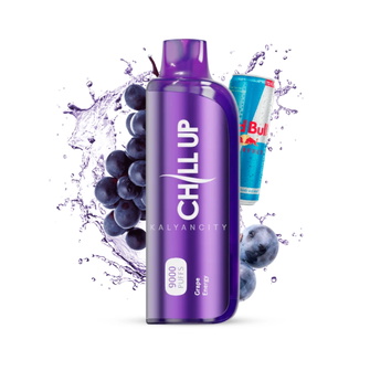 Одноразка Chill Up 9000 Grape Energy (Виноградний Енергетик)