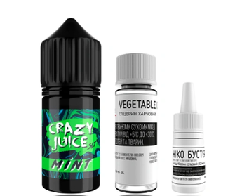 Набор Crazy Juice Hybrid Mint (Мята) 30мл 50мг