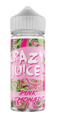 Рідина Crazy Juice Органіка Pink Lemonade (Рожевий Лимонад) 120мл 3мг