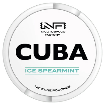 Cuba white ice spearmint 16 mg (Мікс трав та м'яти)