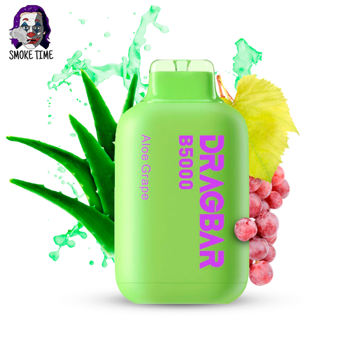 Одноразка DragBar B5000 Aloe Grape (Алоэ Виноград)