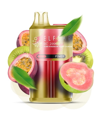 Одноразка Elf Bar BC20000 Kiwi Passion Fruit Guava (Ківі Маракуя Гуава)