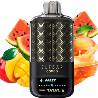 Одноразка ELF BAR Combo 20000-25000 Peach Mango &  Watermelon (Персик Манго и Арбуз)