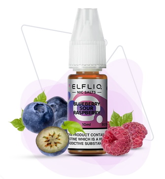 Рідина Elf Bar Elf Liq 10 мл 50 мг Blueberry Rose Mint (Лохина Троянда М'ята)